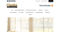 Desktop Screenshot of creativewindows.com