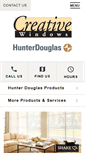 Mobile Screenshot of creativewindows.com
